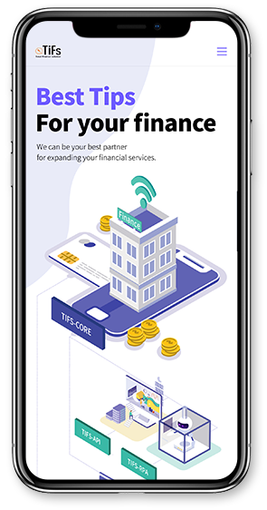 하나금융 TI Mobile 메인페이지