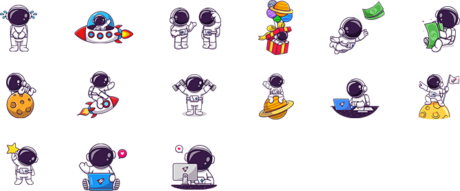 패스 character illustration